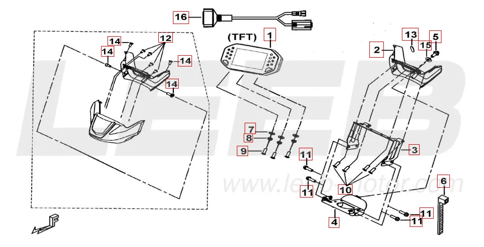 Tachometer TFT Tachometer TFT