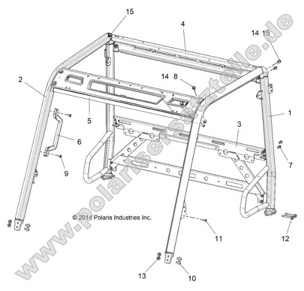Chassis, Cab Frame Chassis, Cab Frame
