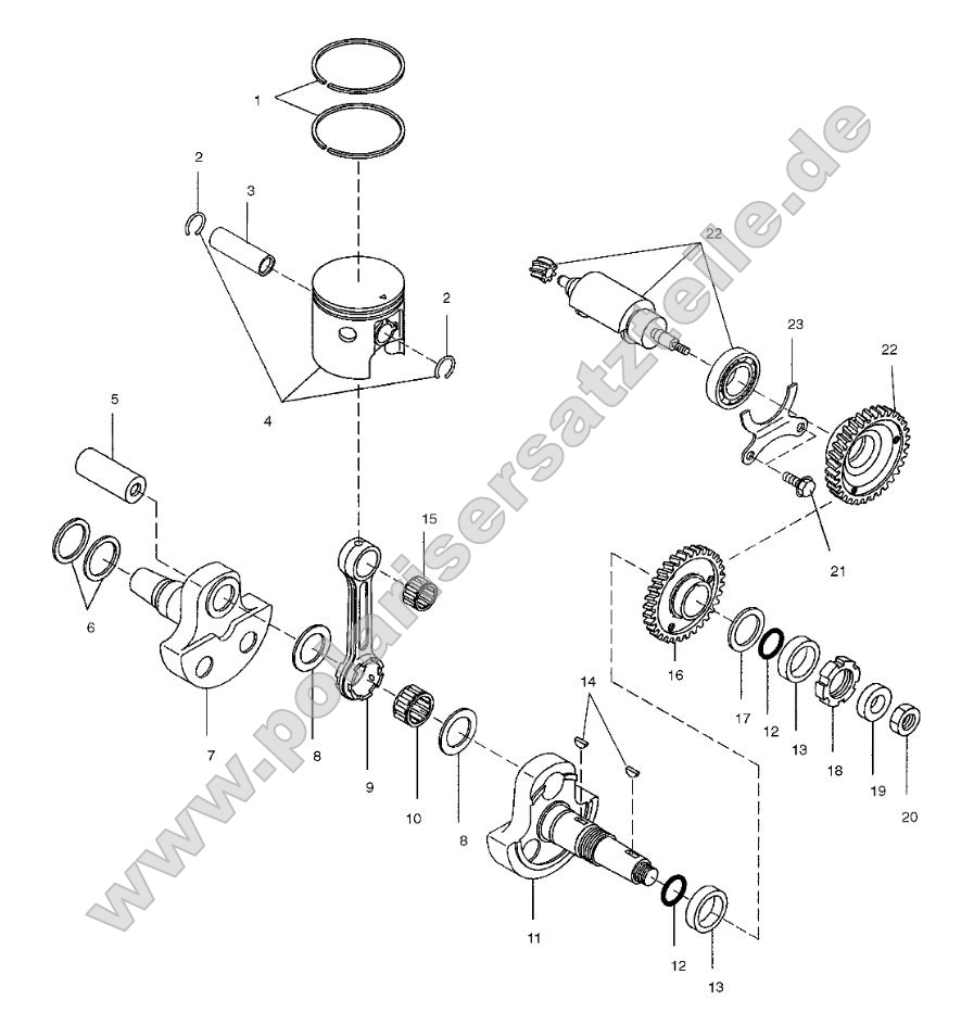 Crankshaft and Piston Crankshaft and Piston