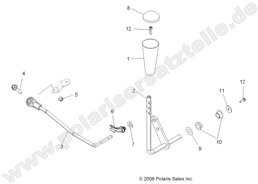 DRIVE TRAIN, GEAR SELECTOR DRIVE TRAIN, GEAR SELECTOR