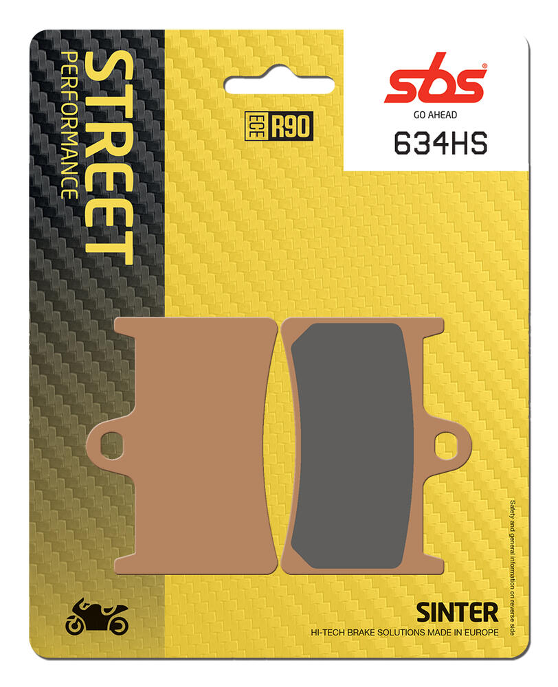 SBS_634_HS SBS Bremsbeläge HS Street Sintermetall ABE - 634HS
