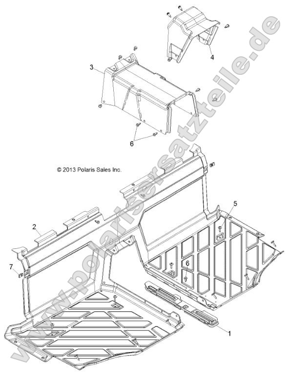Body, Floor (49BRUTUSFLOOR13M) Body, Floor (49BRUTUSFLOOR13M)
