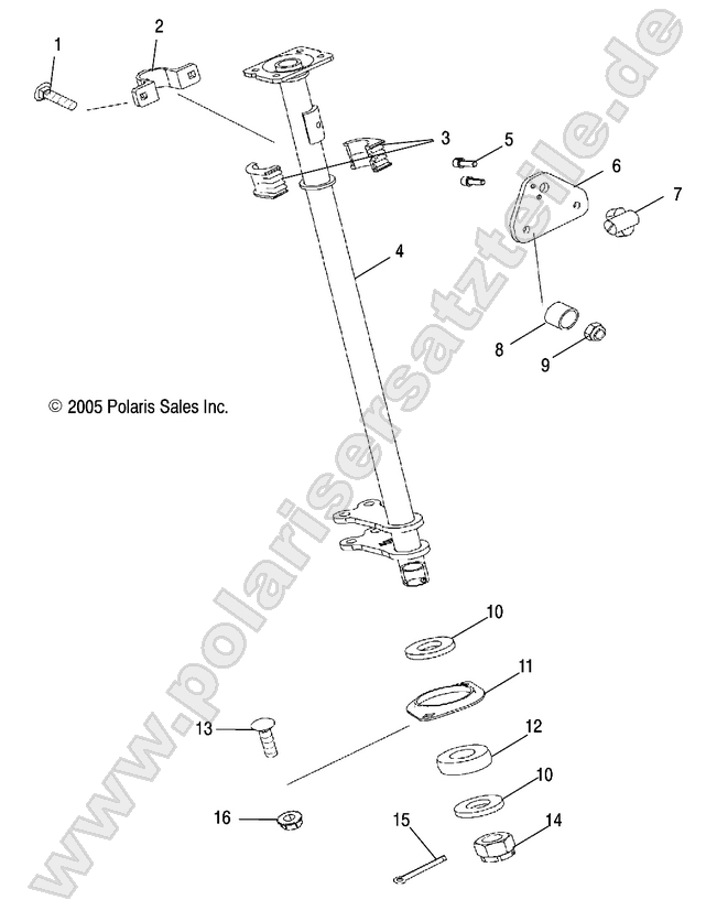 STEERING POST STEERING POST