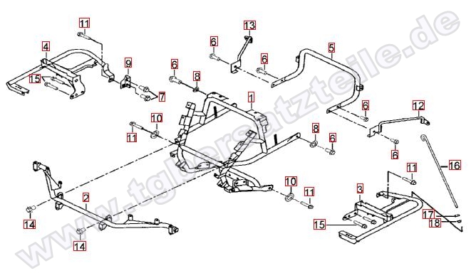 Stossstange vo. und hi.