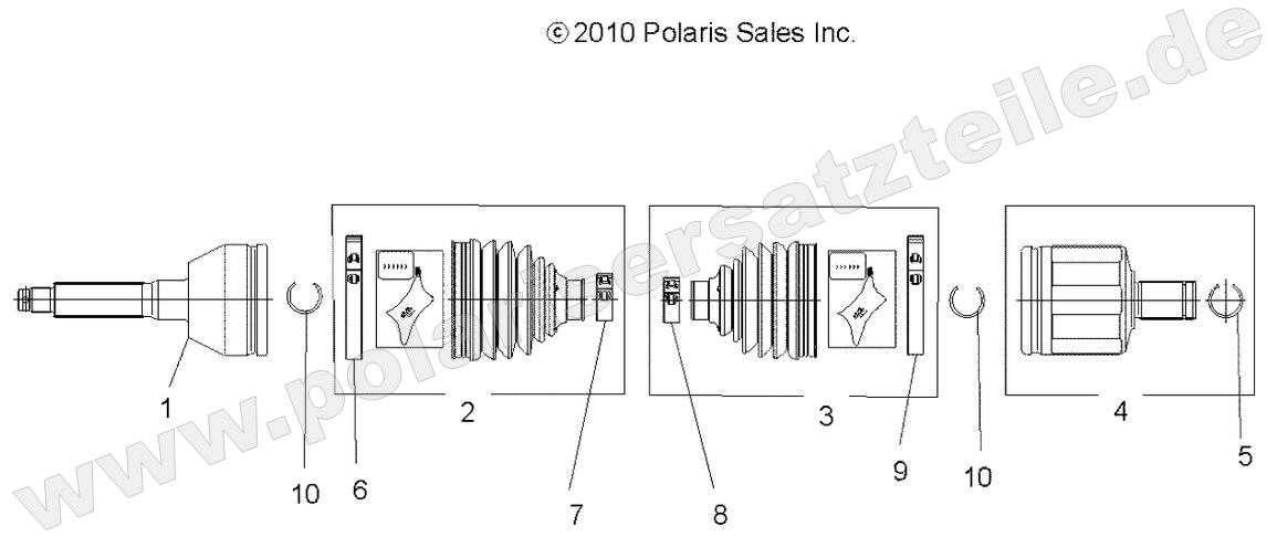 DRIVE TRAIN, FRONT DRIVE SHAFT DRIVE TRAIN, FRONT DRIVE SHAFT