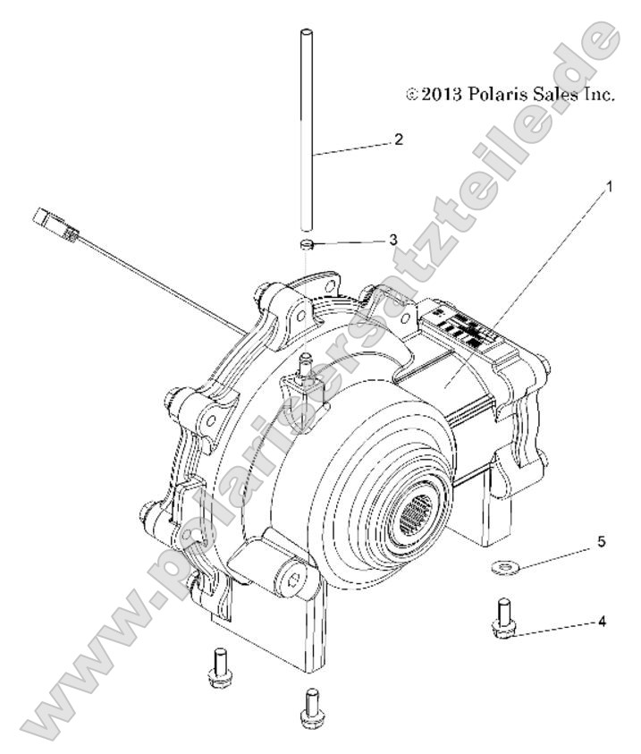 Drive Train, Front Gearcase Drive Train, Front Gearcase