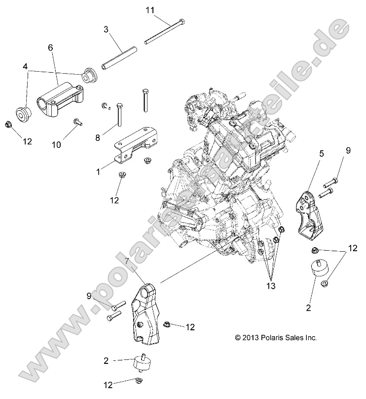 Engine, Mounting Engine, Mounting