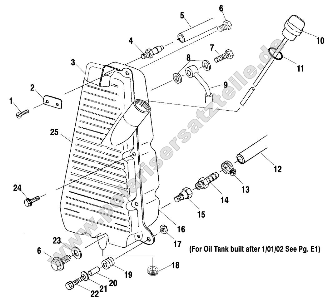 Oil Tank (if built before 1/01/02) Oil Tank (if built before 1/01/02)