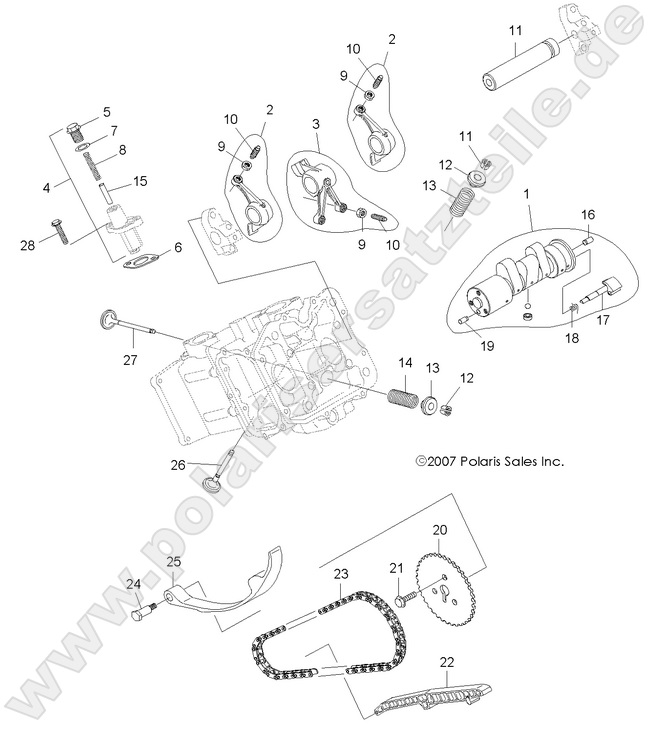 ENGINE, VALVE and CAMSHAFT ENGINE, VALVE and CAMSHAFT