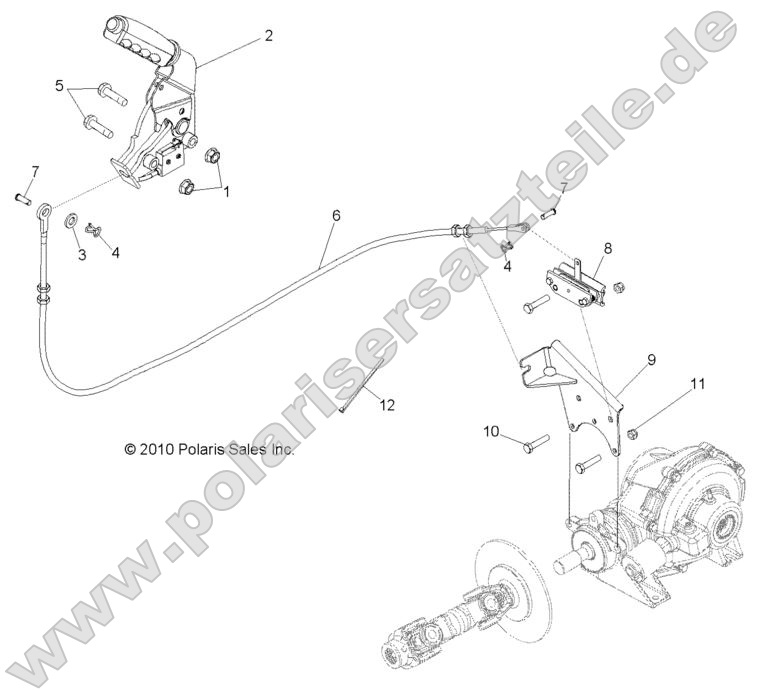 Brakes, Park Brake Asm.