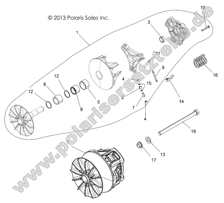 Drive Train, Clutch, Primary Drive Train, Clutch, Primary