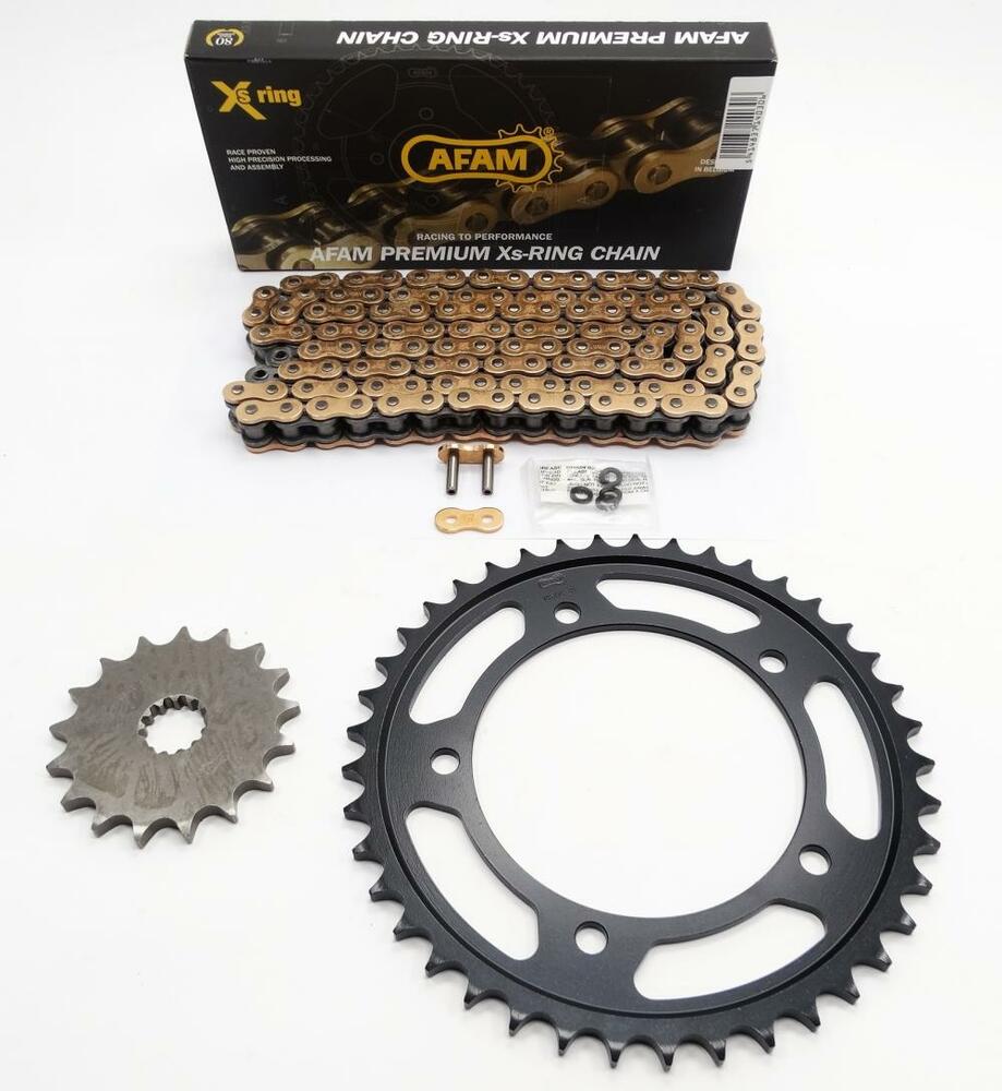 AFAM Kettensatz Stahl 525 XSR2-G 17x41 - Suzuki DL 1000 /XT 2014-19