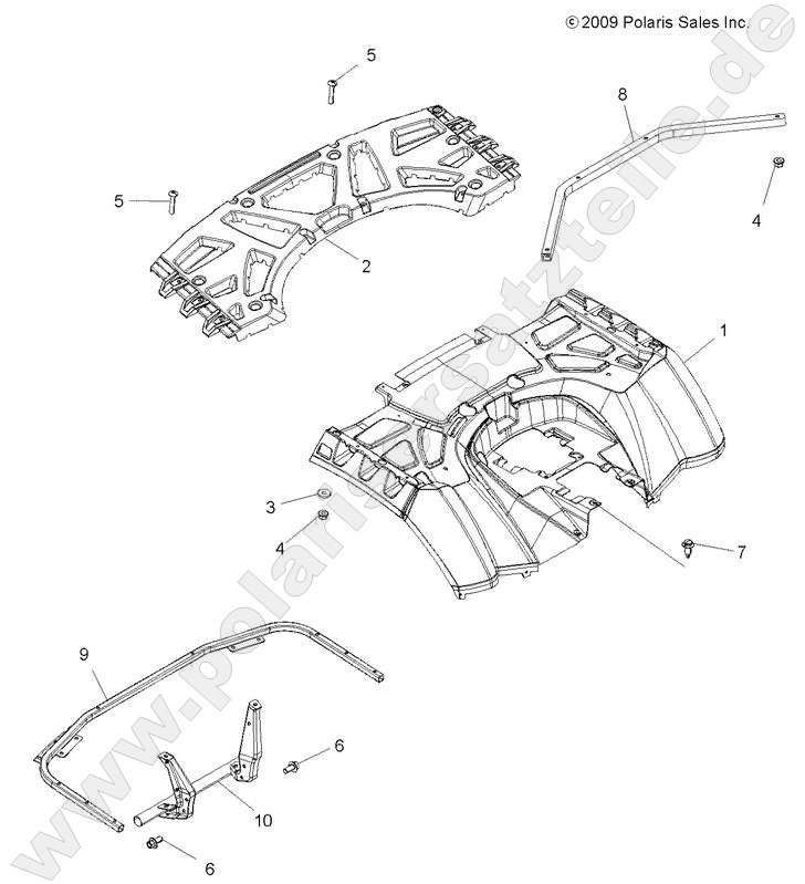 BODY, REAR CAB and REAR RACK BODY, REAR CAB and REAR RACK
