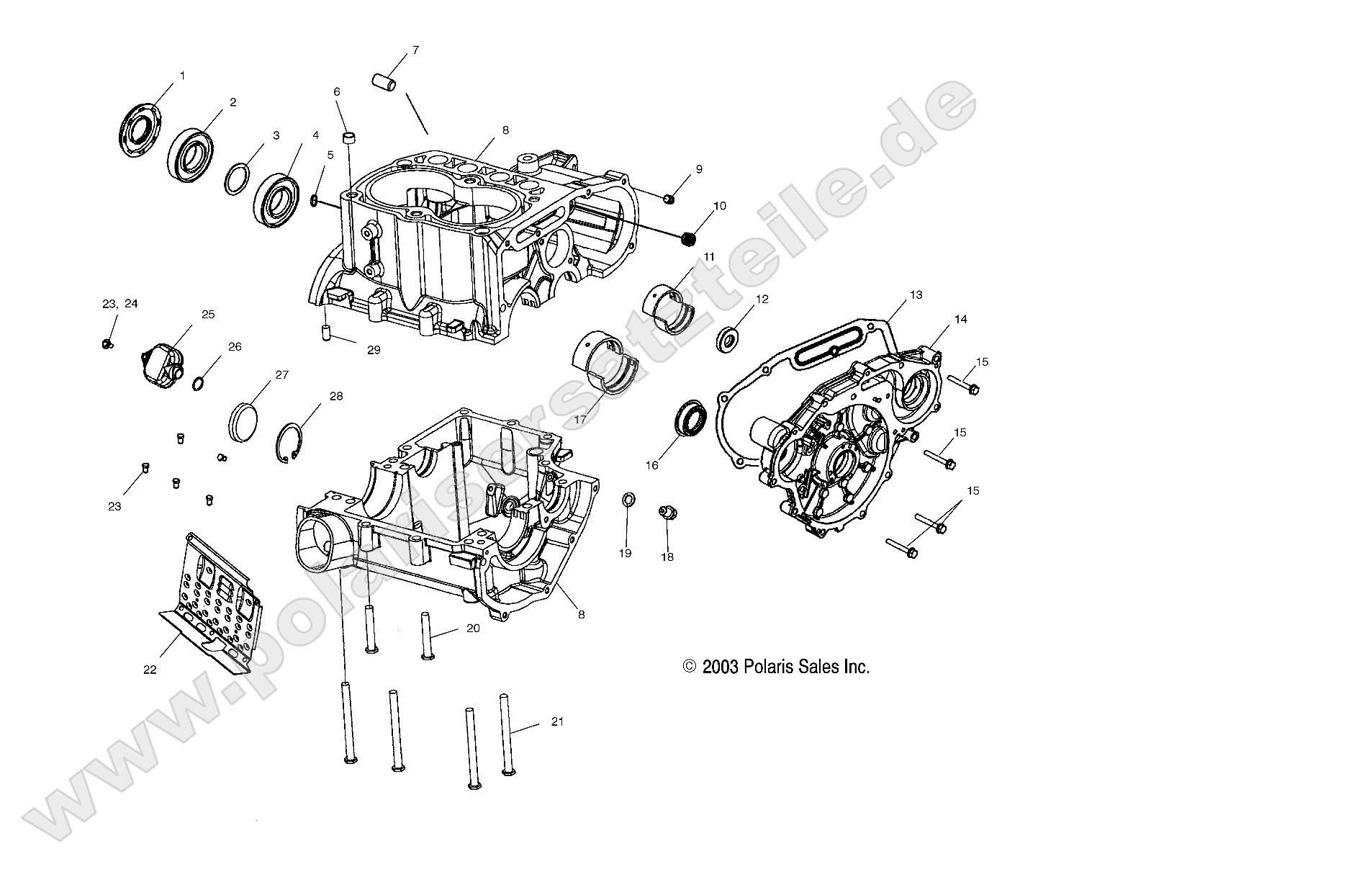 CRANKCASE CRANKCASE