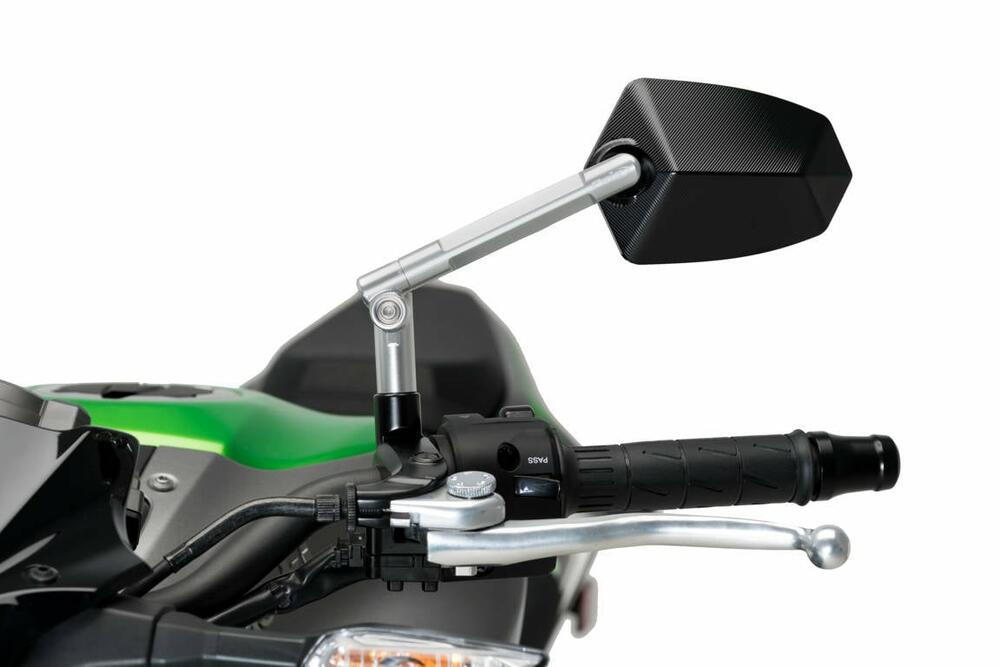 PUIG SPIEGEL MOD. GT.1 GENEHMIGT L/LINKS C/ANOD-SCHWAR - 019DN