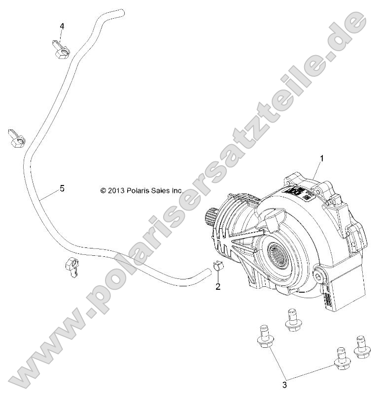 Drive Train, Front Gearcase Mounting