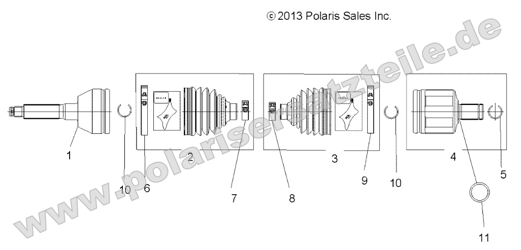 Drive Train, Front Drive Shaft