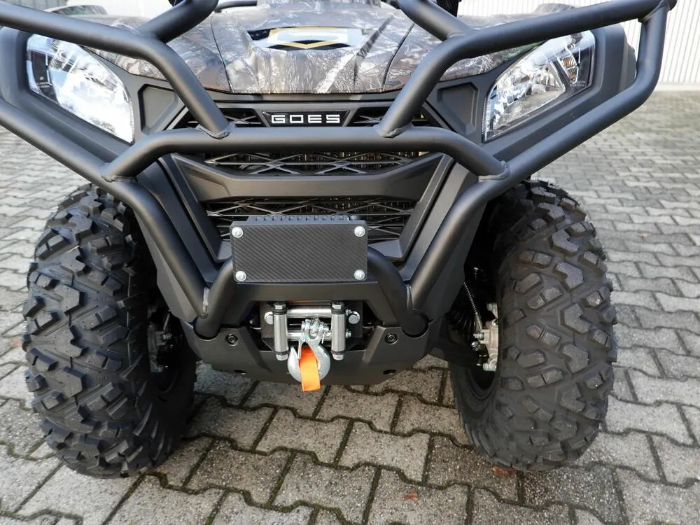 TMP-Kennzeichenhalter-vorne-Nummernschildhalterung-klappbar-GOES-Terrox-4 TMP Kennzeichenhalter vorne / Nummernschildhalterung klappbar - GOES Terrox 400 / 500 2024- (große Stoßstange)