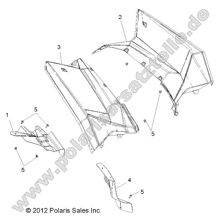 Body, Rear Cab Body, Rear Cab