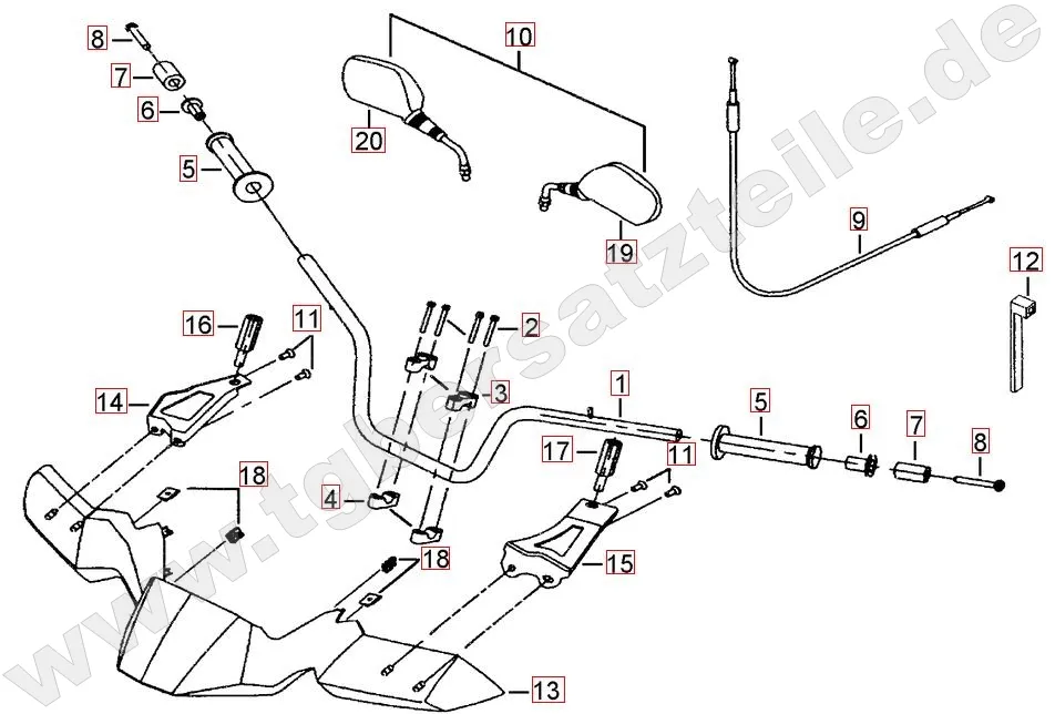 Lenker - Spiegel Lenker - Spiegel
