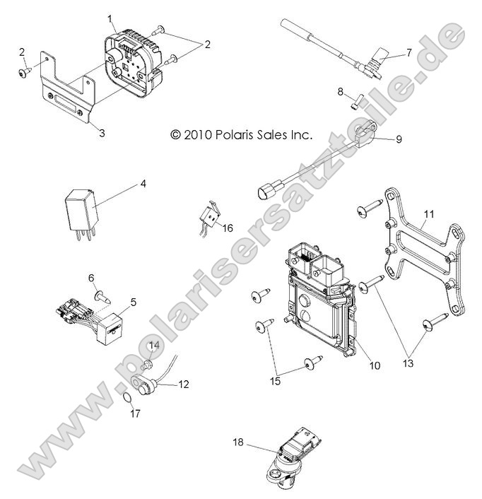 Electrical, Regulator, Relays, Sensors and ECU