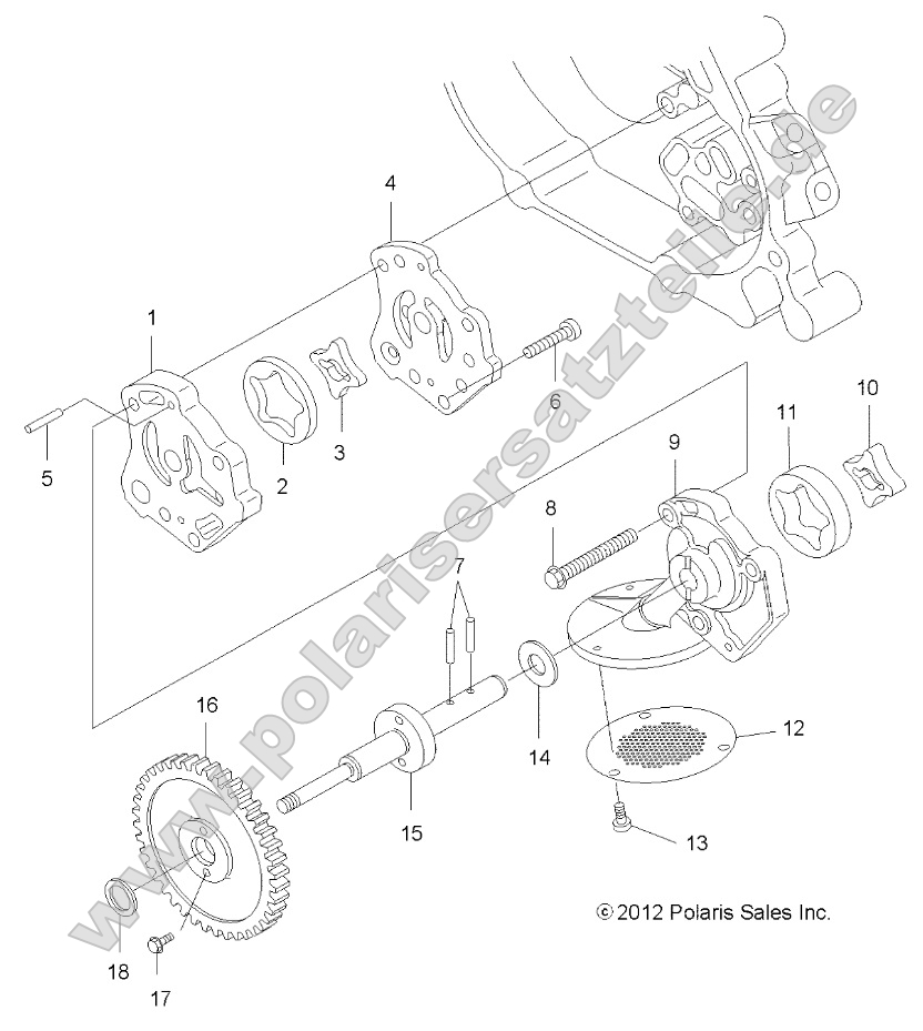 Engine, Oil Pump Engine, Oil Pump