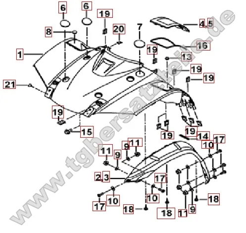 Frontverkleidung Frontverkleidung