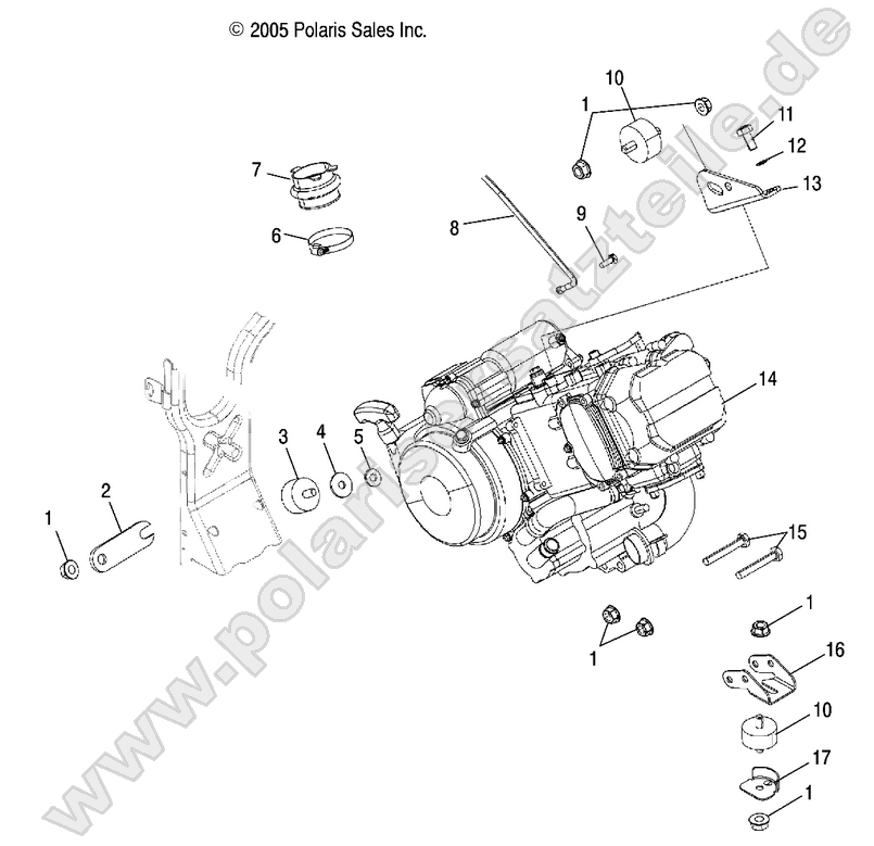 ENGINE MOUNTING