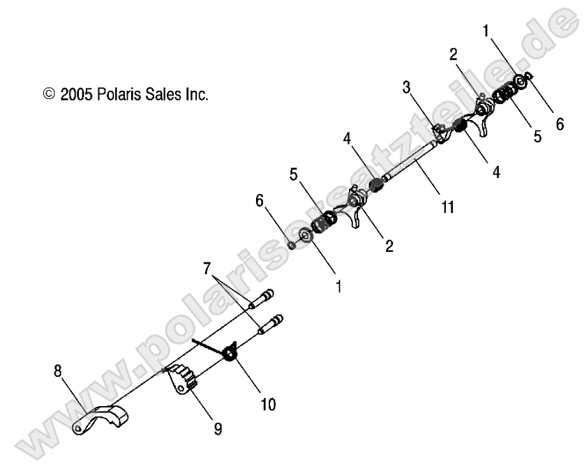 TRANSMISSION, SHIFT FORKS TRANSMISSION, SHIFT FORKS
