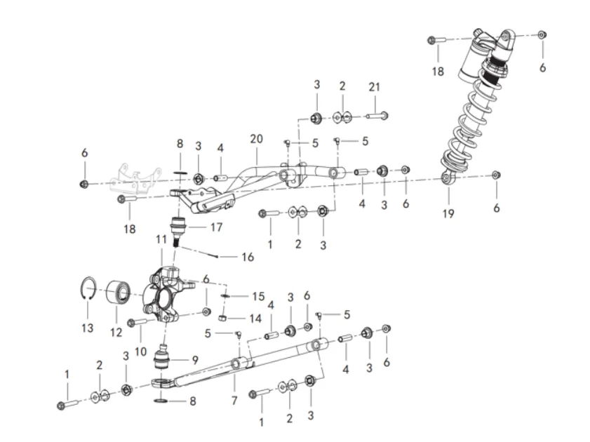 Vorderradaufhängung 2 Vorderradaufhängung 2