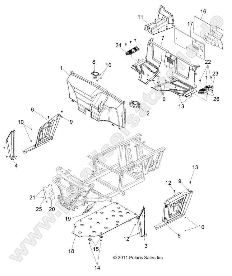 Body, Floor and Fenders