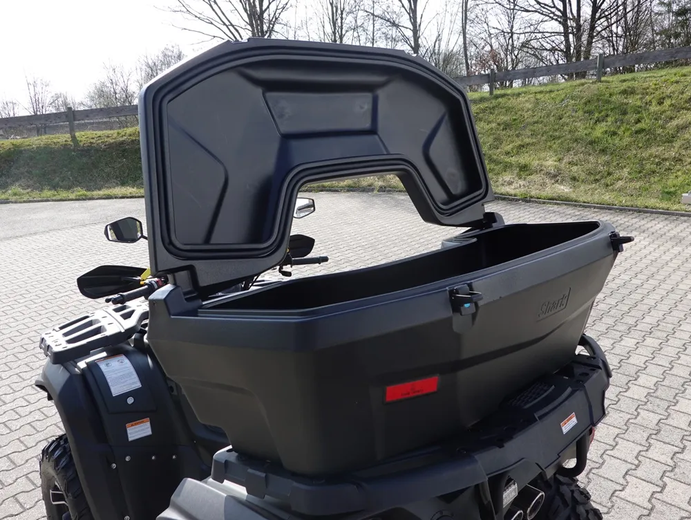 Shark Cargo Box ATV - Quad Koffer AX165 hinten groß - Segway Snarler / Universal