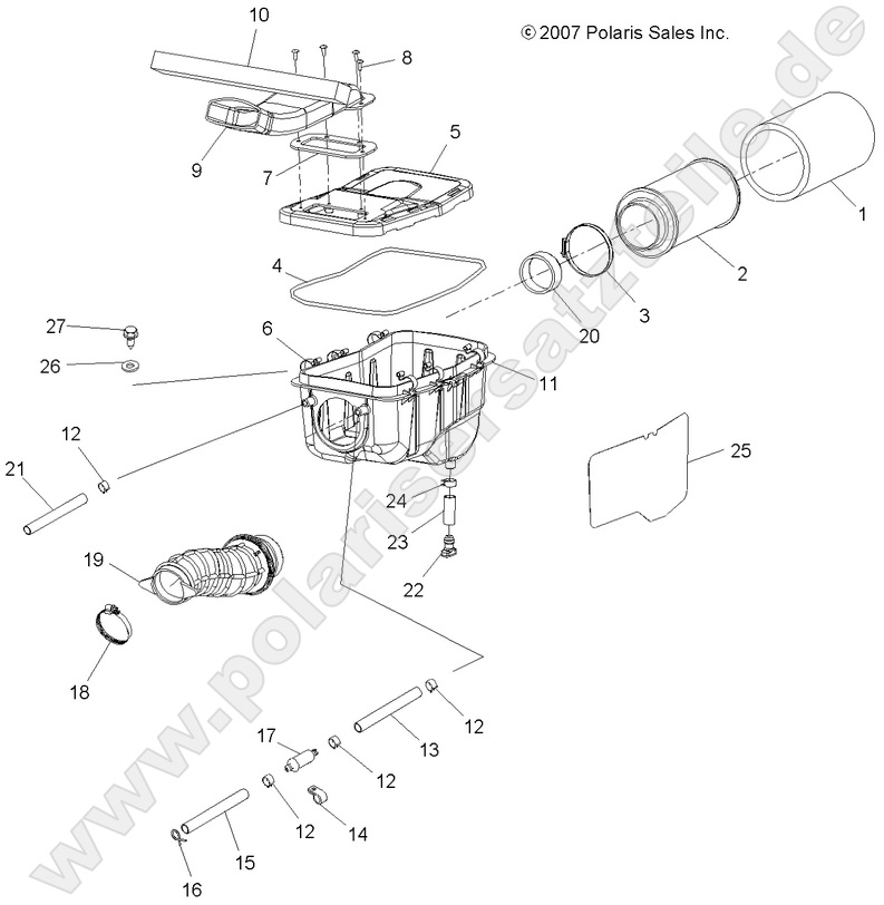 ENGINE, AIR INTAKE SYSTEM ENGINE, AIR INTAKE SYSTEM