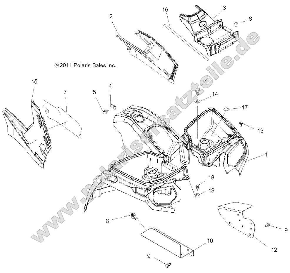 Body, Front Cab and Side Panels Body, Front Cab and Side Panels