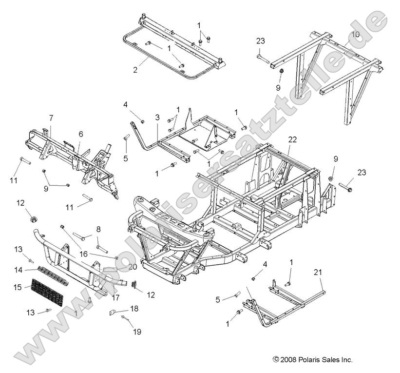 Chassis, Frame and Front Bumper