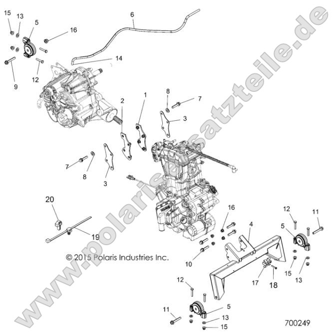 Engine, Engine and Transmission Mounting Engine, Engine and Transmission Mounting