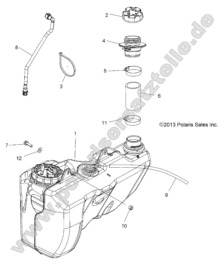 Body, Fuel Tank Body, Fuel Tank