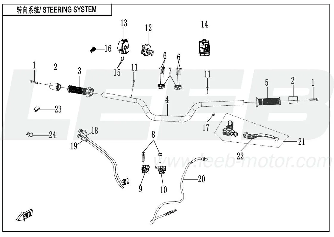 Lenksystem / Lenkung 