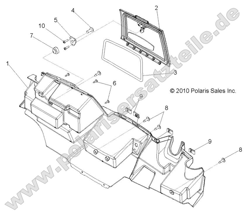 Body, Glove Box Storage