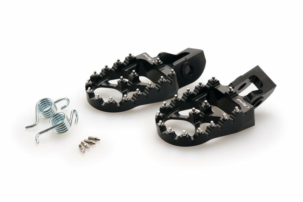 PUIG FUSSRASTEN SET MOD. OFF-ROAD HUSQVARNA C/SCHWARZ - 20564N