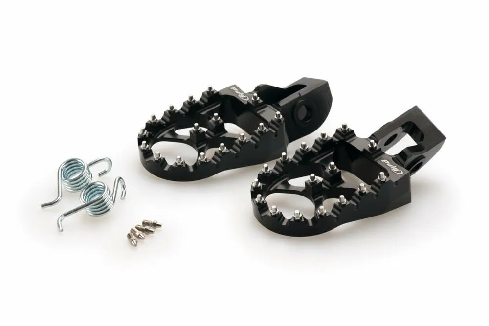 PUIG FUSSRASTEN SET MOD. OFF-ROAD HUSQVARNA C/SCHWARZ - 20564N