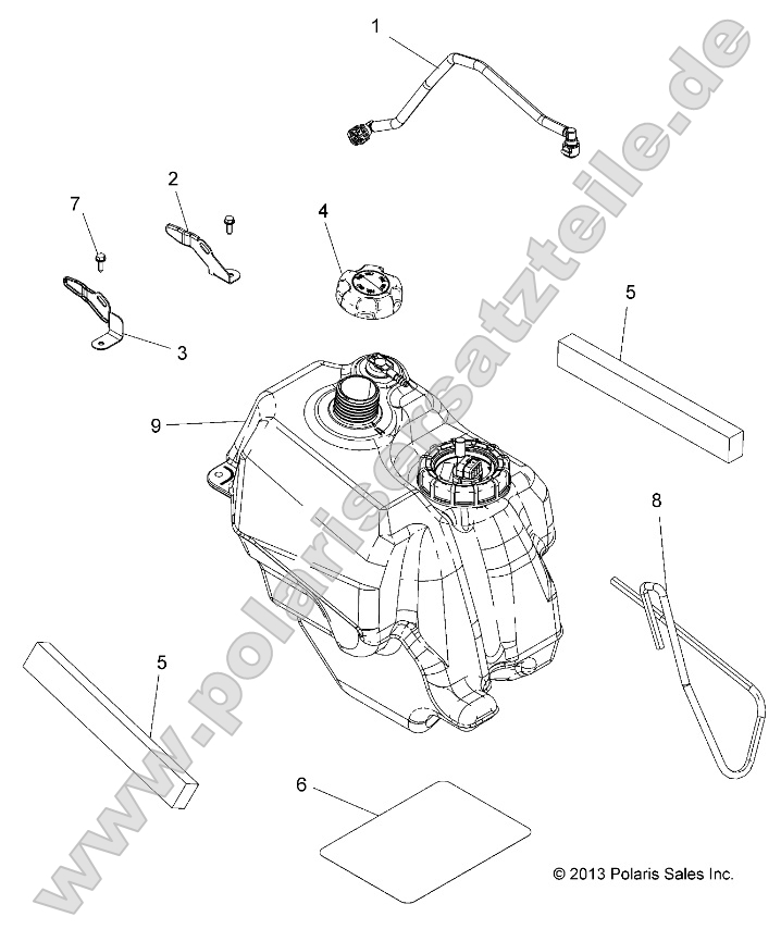 Body, Fuel Tank Asm.