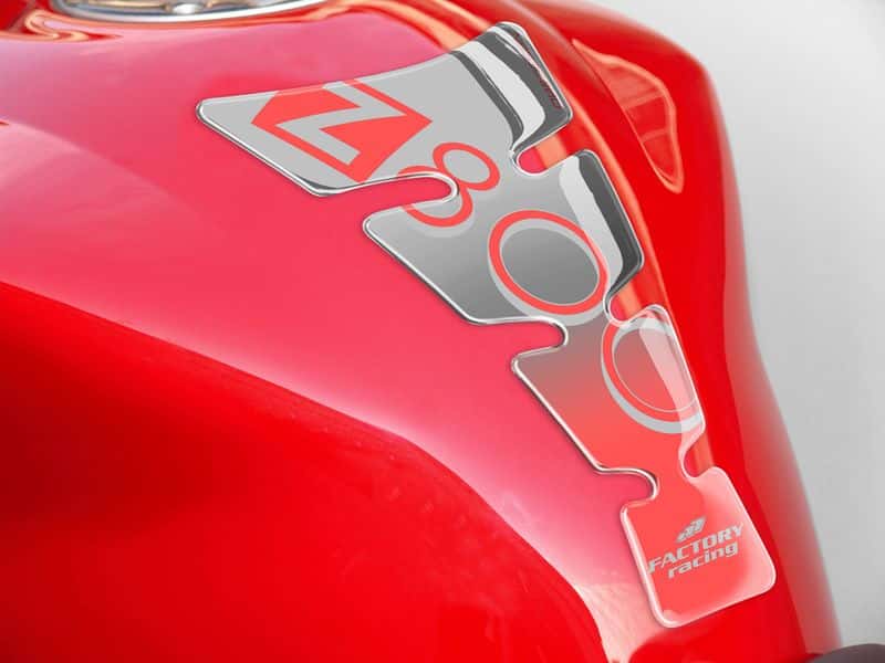 PUIG TANK PAD SPIRIT Z800 SILBER-KLAR - 7484P