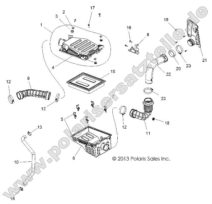 Engine, Air Intake System