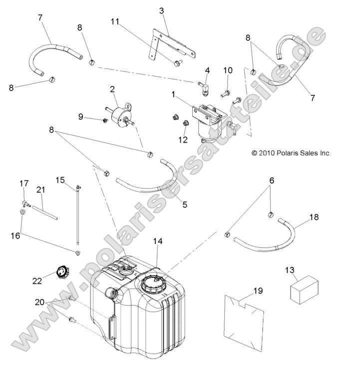 Body, Fuel Tank Asm.