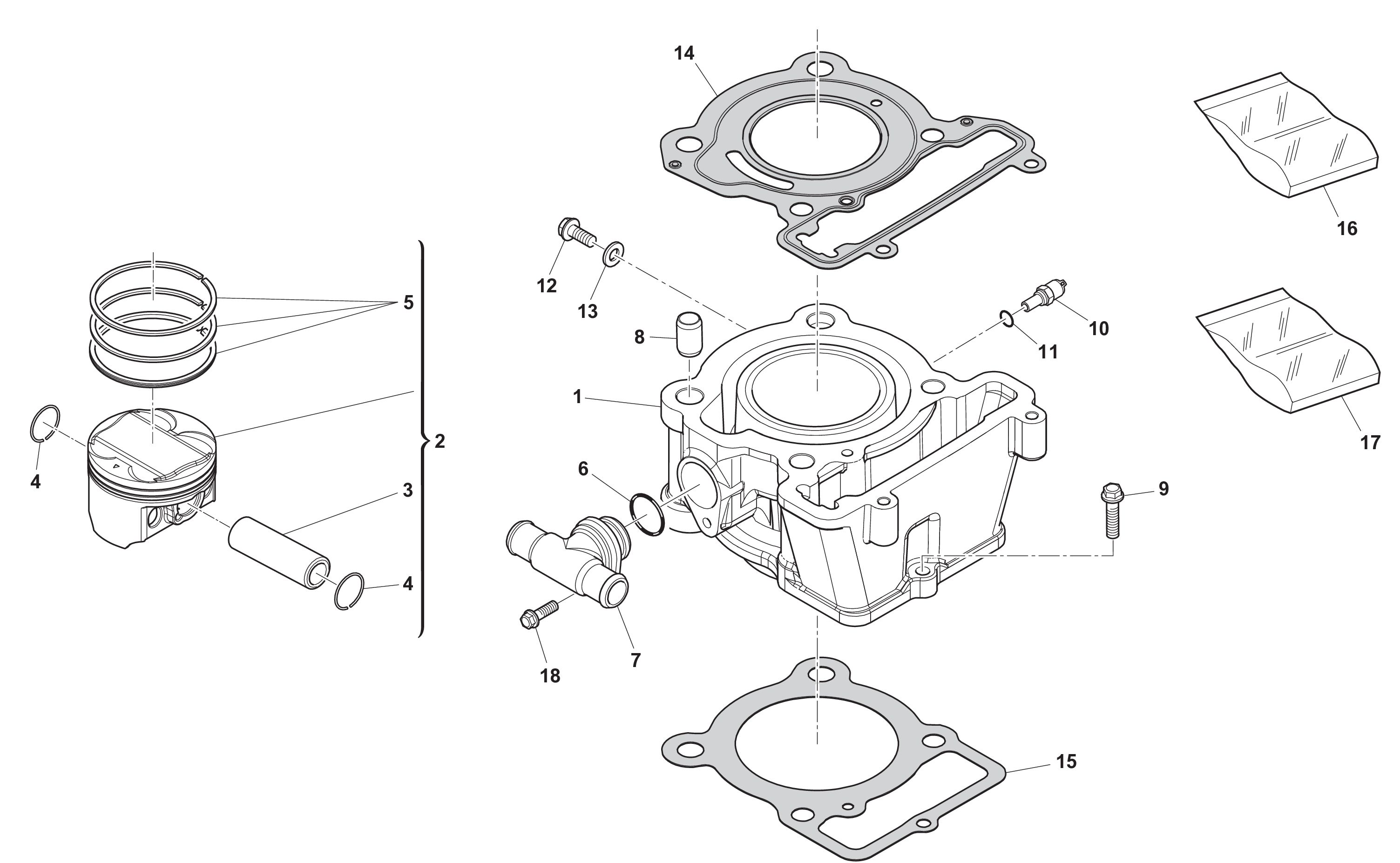 Zylinder - Kolben Zylinder - Kolben