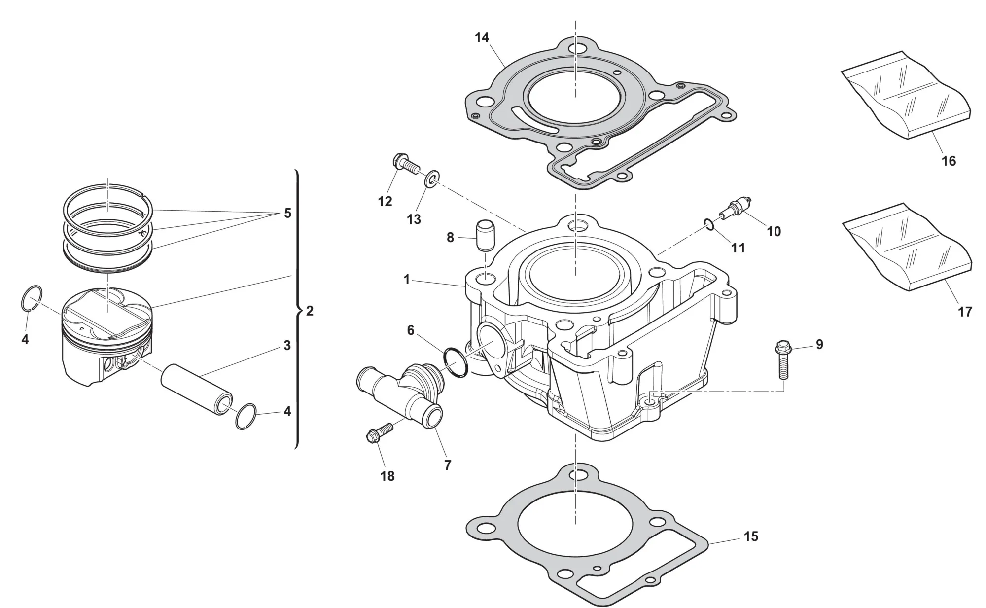 Zylinder - Kolben Zylinder - Kolben