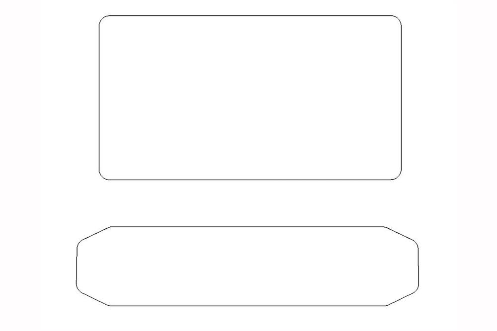 Puig Tachometer Displayschutzfolie transparent - Honda