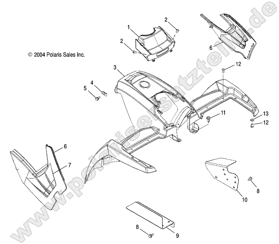 CAB, FRONT CAB, FRONT