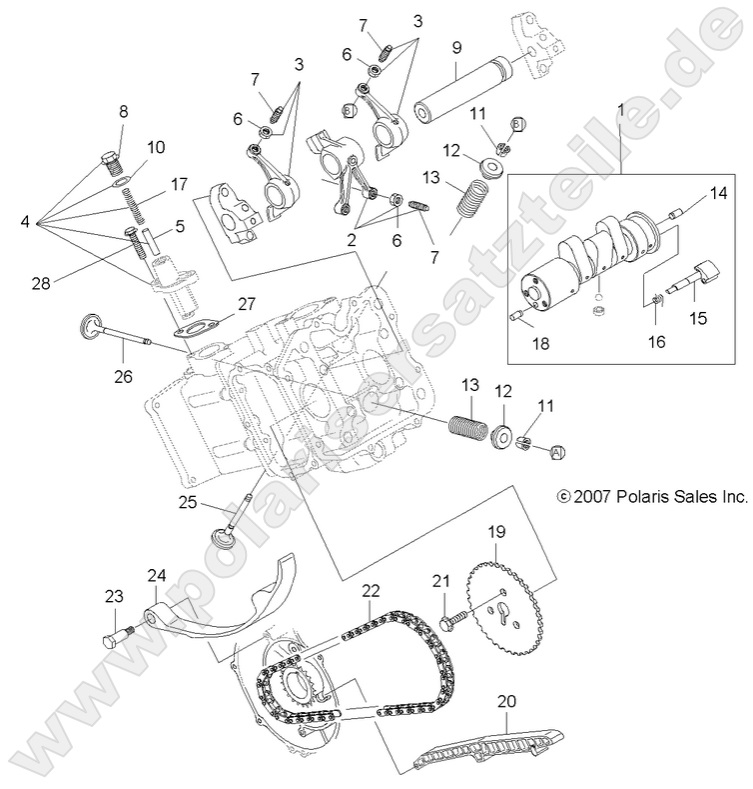 ENGINE, VALVES and CAMSHAFT ENGINE, VALVES and CAMSHAFT